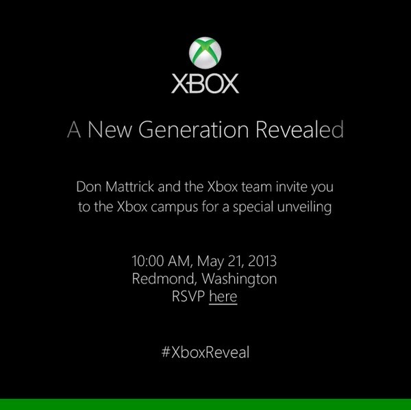 The Next Xbox Will Be Revealed On May 21