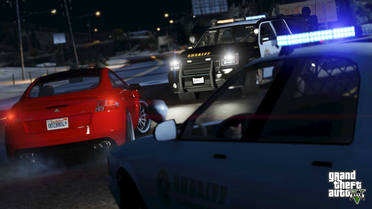New GTA V screens highlight heists, car chases  04