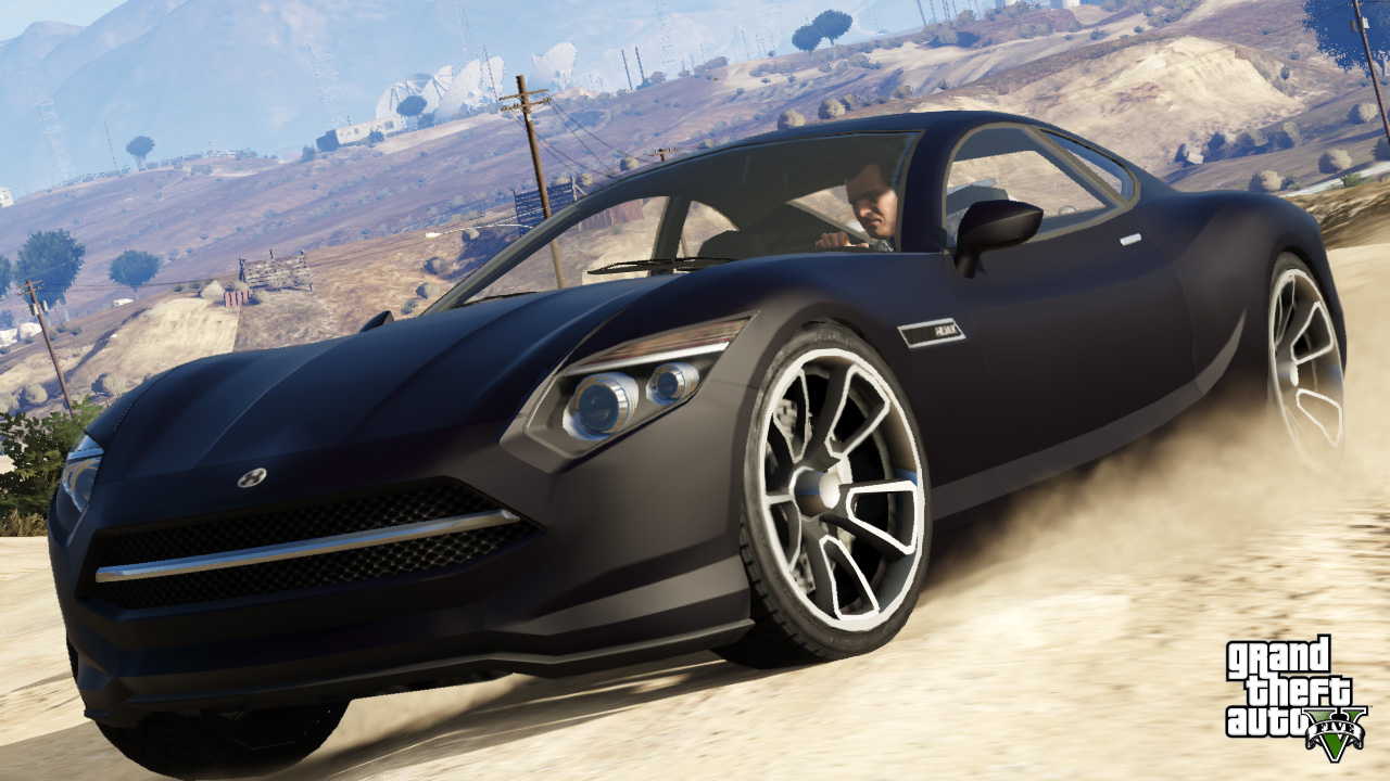 New GTA V screens highlight heists, car chases