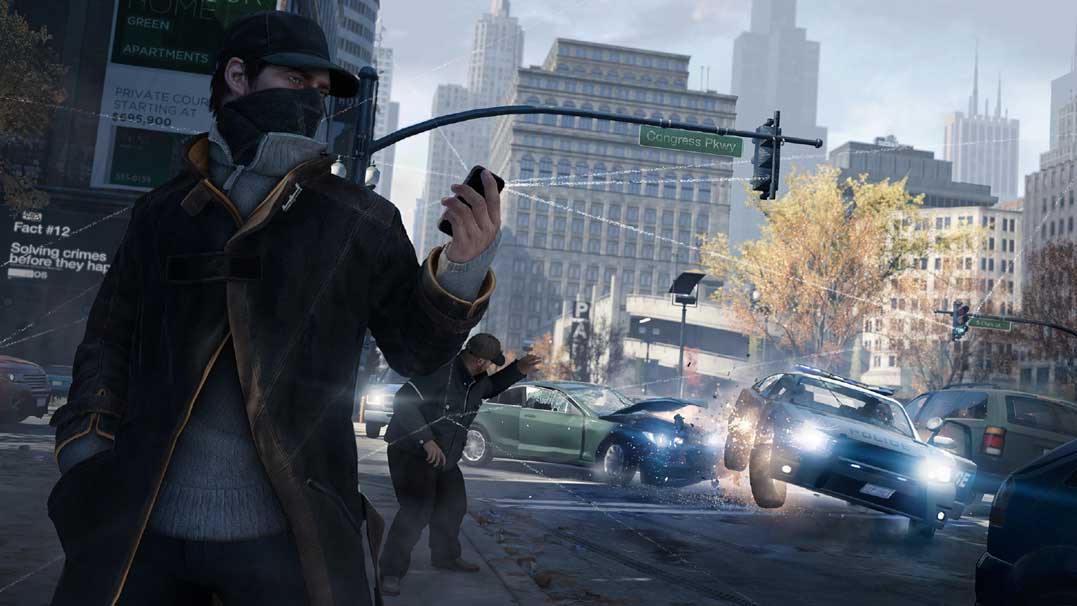 Watch Dogs running on PS4  3