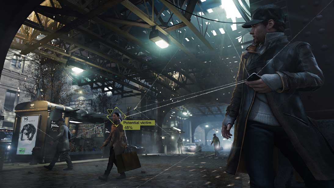 Watch Dogs running on PS4  4