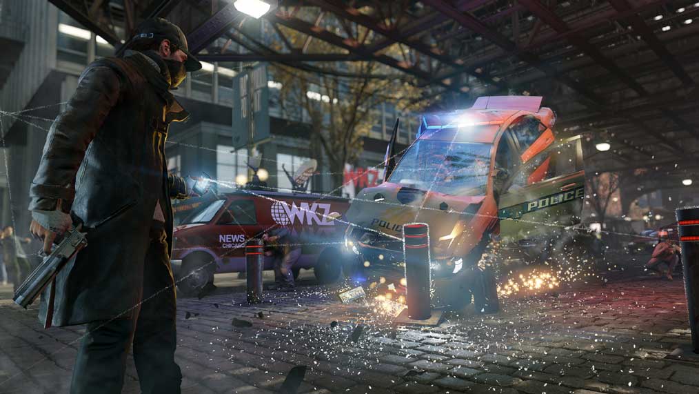 Watch Dogs running on PS4  9
