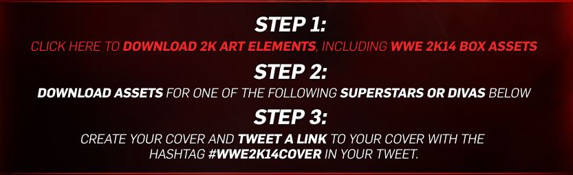 Alternate cover art contest for WWE 2K14