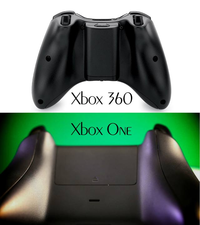 xbox-one-vs-xbox-360---controller