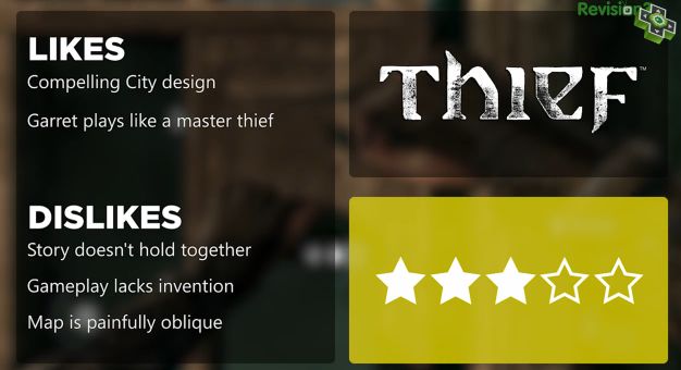 Thief review אדם ססלר
