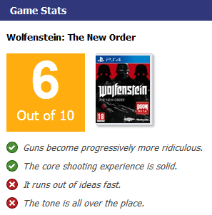 Wolfenstein: The New Order Review - SpawnFirst