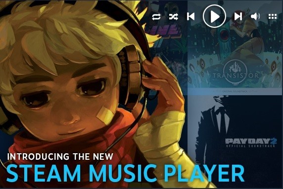 Steam Music Player