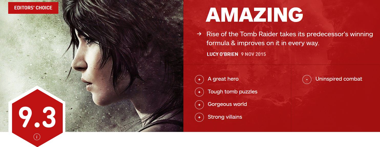 Rise of the Tomb Raider review IGN