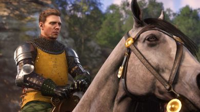 הדמות הראשית על סוס במשחק Deliverance 2