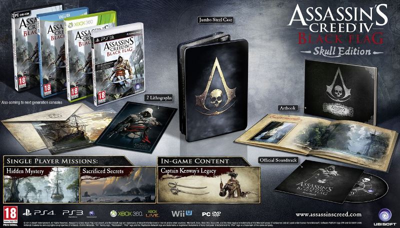 Assassins Creed 4 Black Flag Limited Edition Kumbk