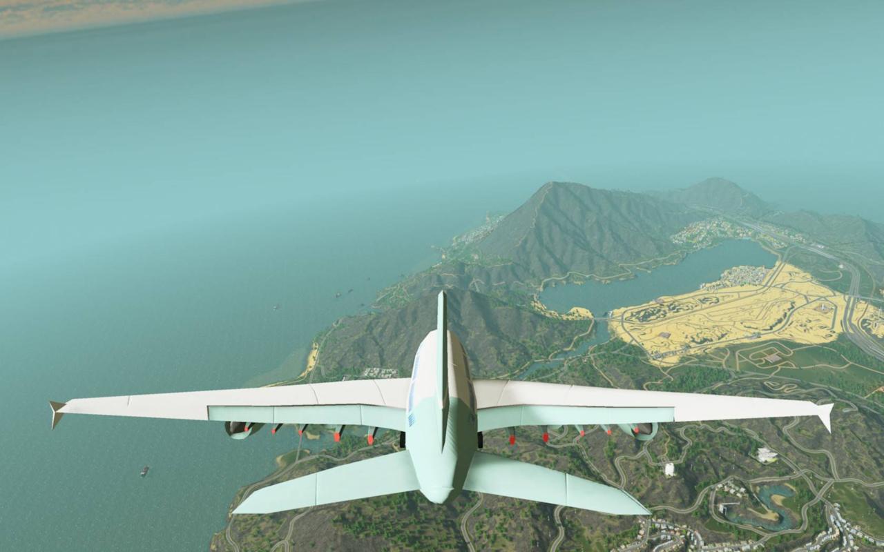 Flight Cimulator Cities Skylines
