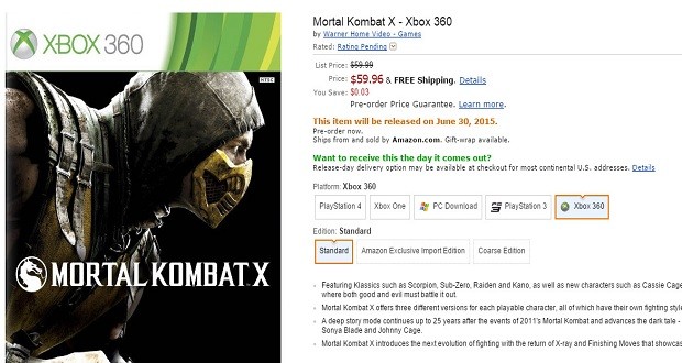 Mortal Kombat X - Delayed - Gamepro