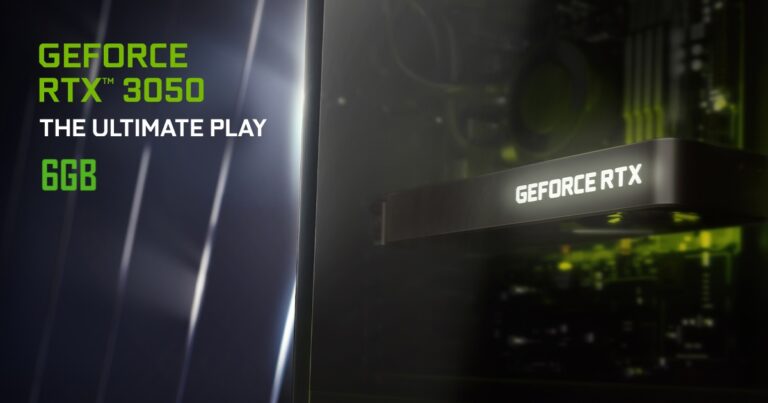 RTX 3050 6GB יחליף את דגמי GeForce GTX