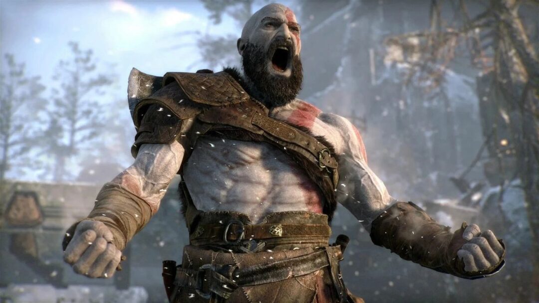 קרייטוס מהמשחק האחרון בסדרה God of War Ragnarök on PC