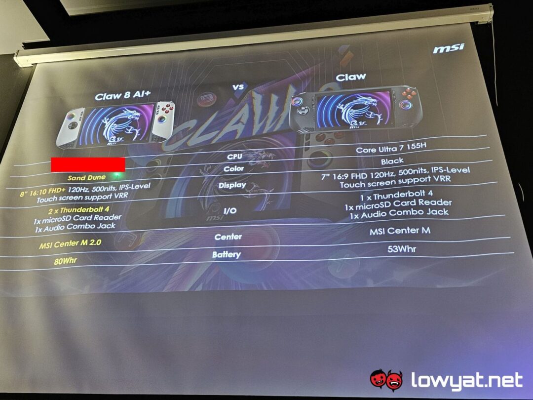 MSI CLAW PLUS