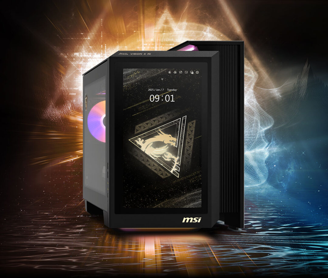 MEG VISION X AI מחשב גיימינג