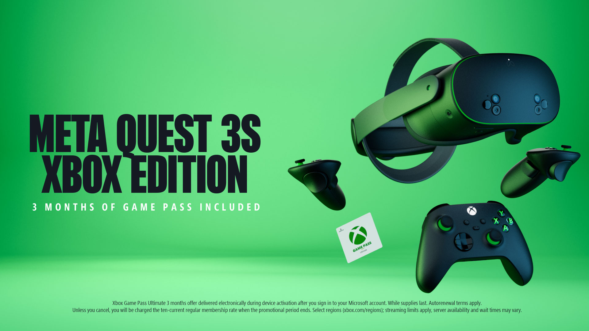 שת״פ מפתיע: Meta ו-Xbox משיקות את Meta Quest 3S Xbox Edition
